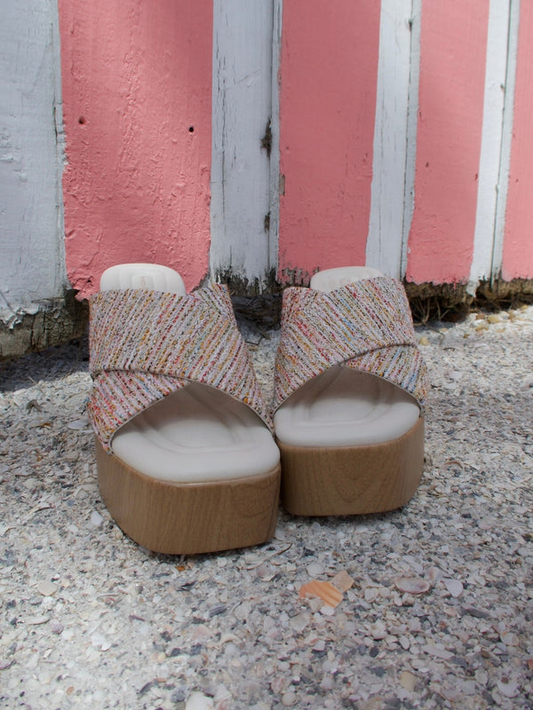 Arling Platform Wedges Multi