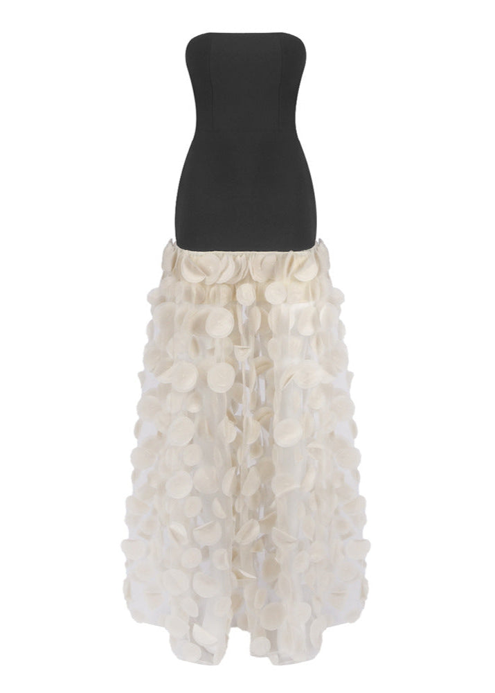 Benicio Strapless A Line Maxi Dress