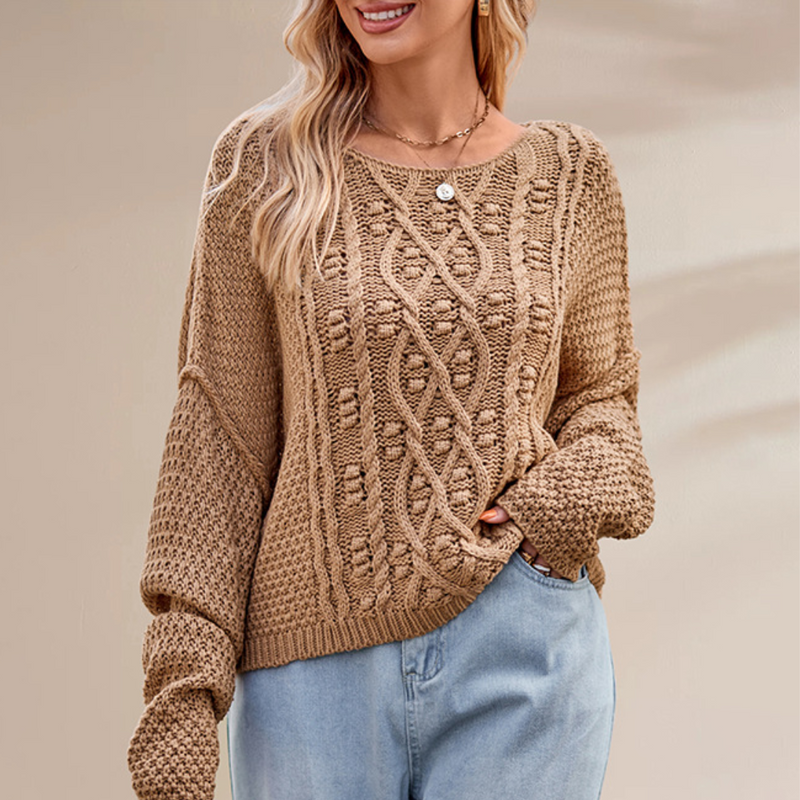 Sophia Cable Knit Sweater