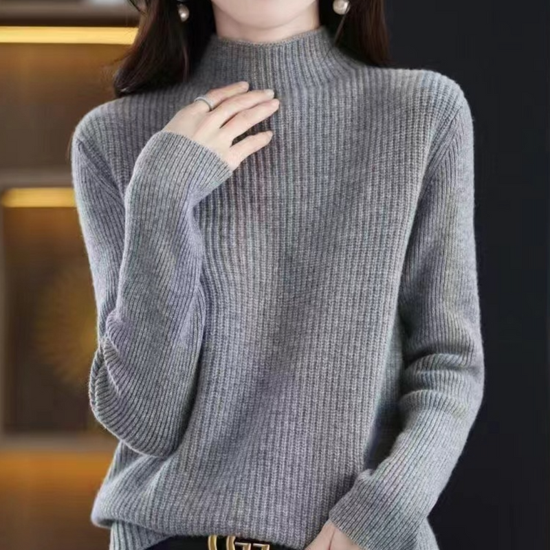 Rosalie Mock Neck Sweater