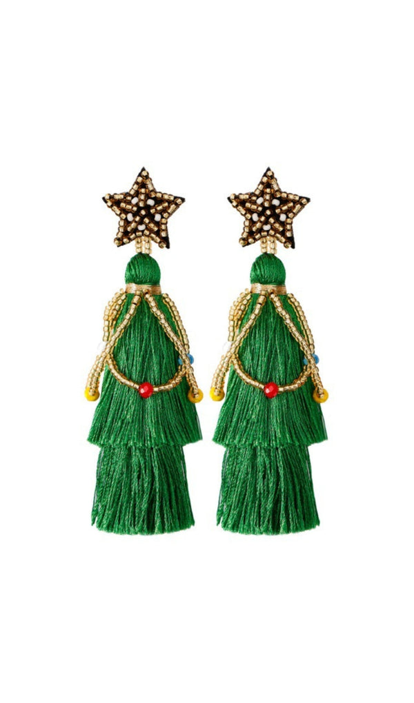 Scarlitt Star Tassel Earrings