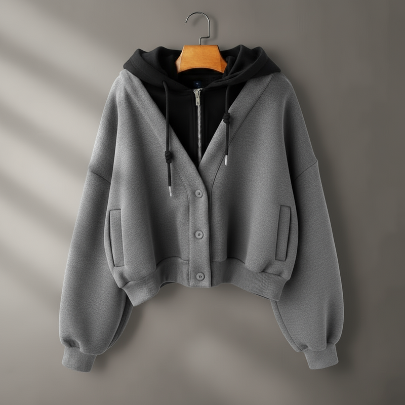 Harper Cropped Hoodie