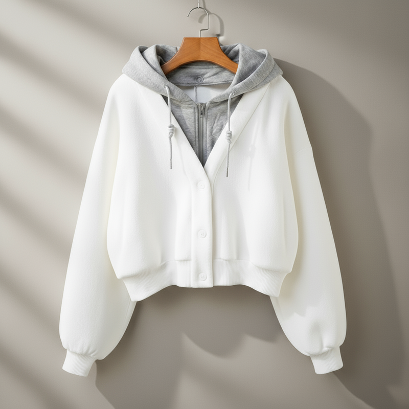 Harper Cropped Hoodie