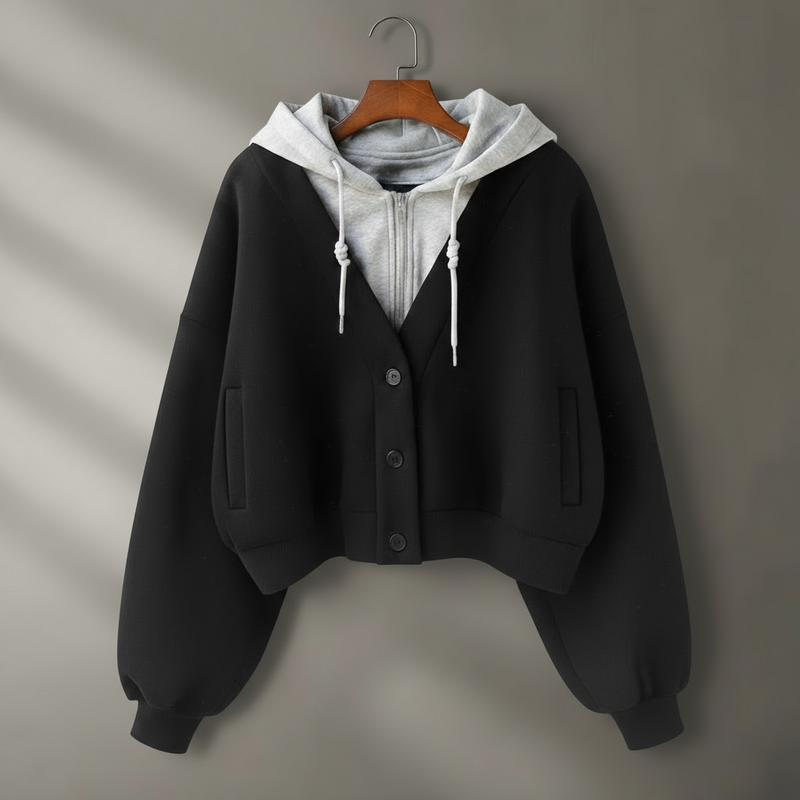 Harper Cropped Hoodie