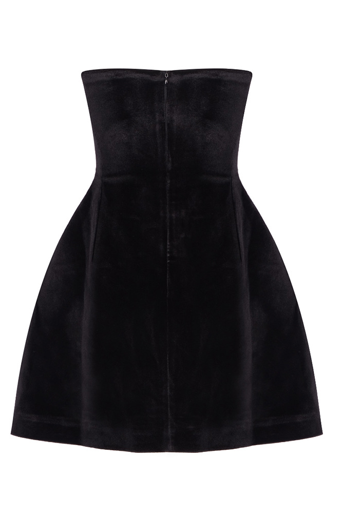 Deirdre Crystal Heart Mini Dress