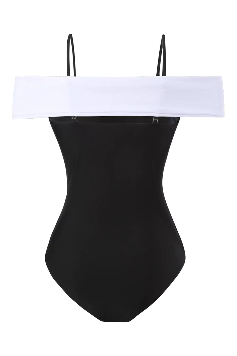 Cassius Bow Tie One Piece Swimwear In Black