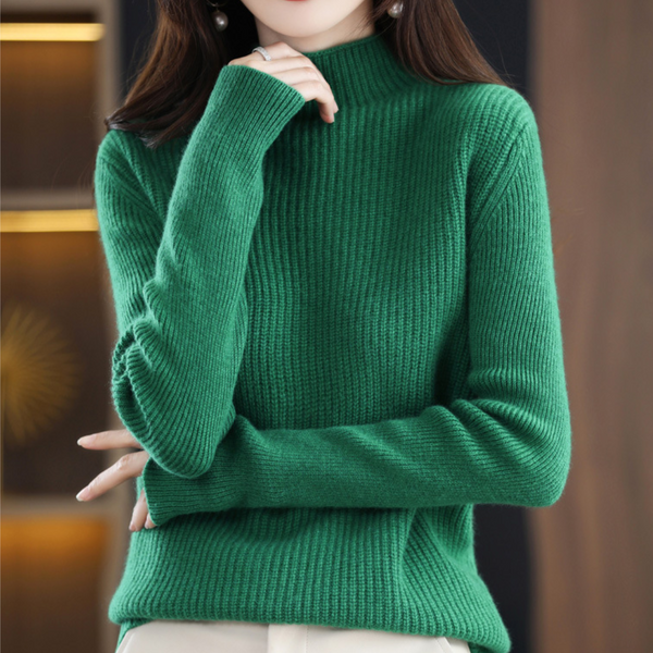 Rosalie Mock Neck Sweater