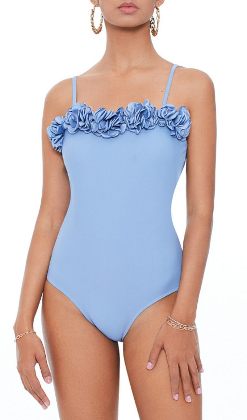 Betina Floral Decor One Piece Swimsuit