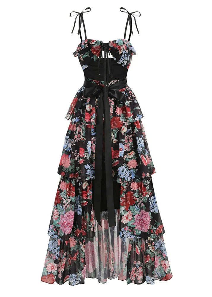 Pardes Floral Printed Skirt Set