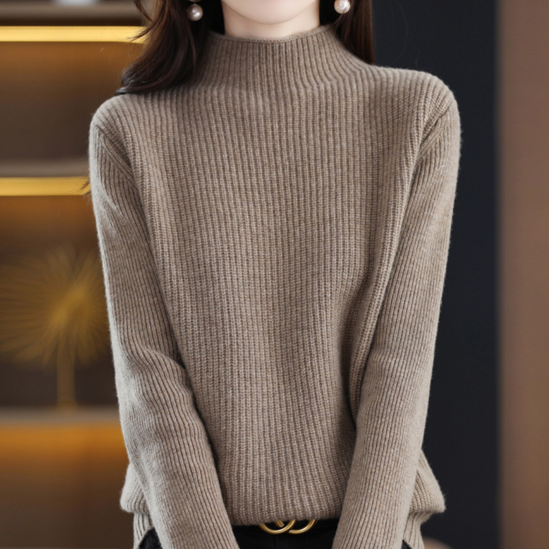 Rosalie Mock Neck Sweater