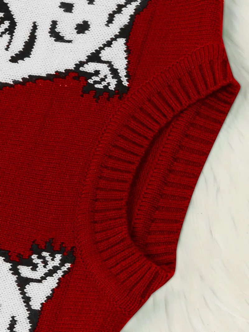 Leopard Round Neck Sweater