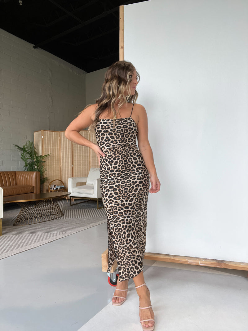 Lilliana Chunky Strap Heels Nude