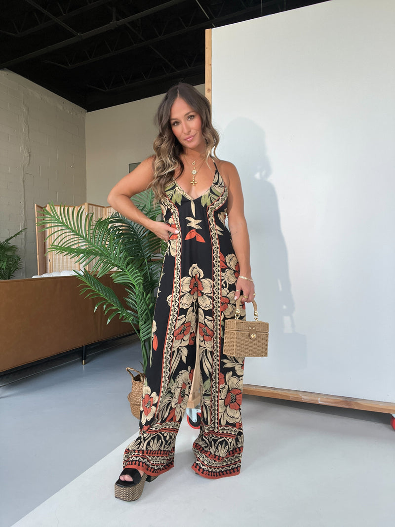 Western Haven Platform Heels Black