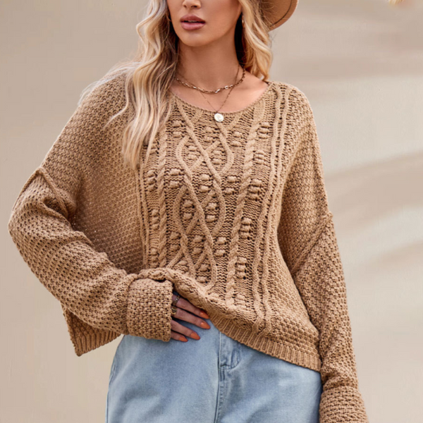 Sophia Cable Knit Sweater