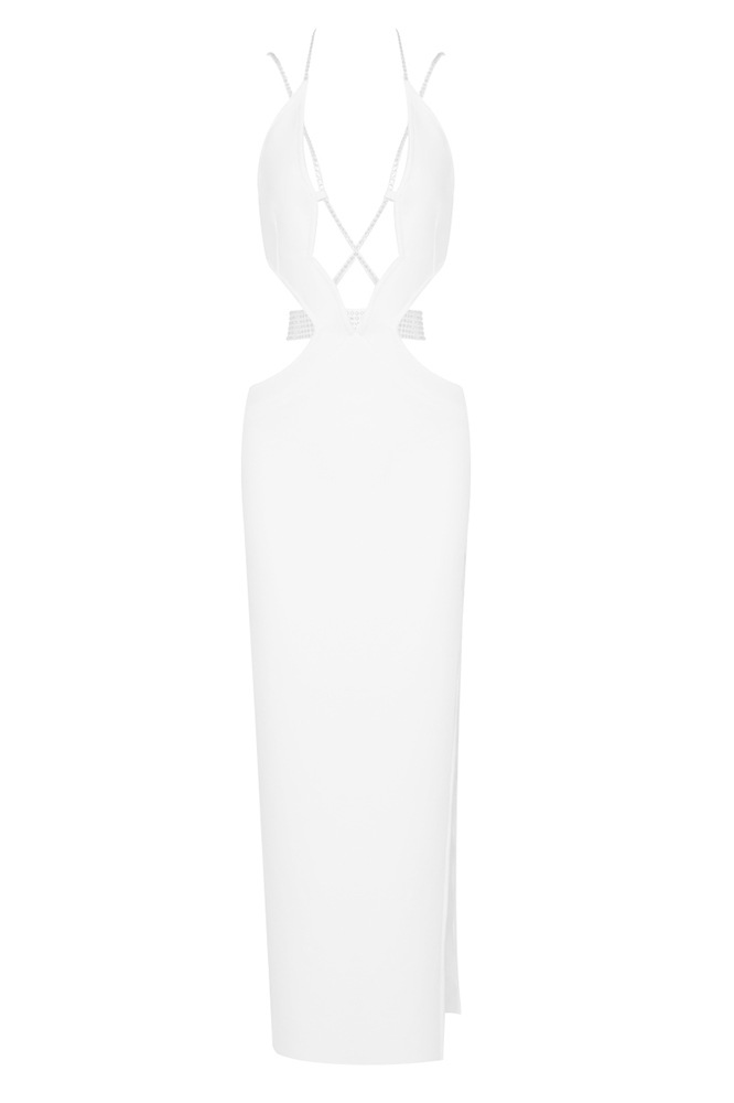 Lesley Backless Cutout Maxi Dress