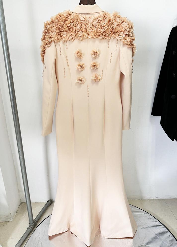 Jelia Long Sleeve Flower Maxi Dress