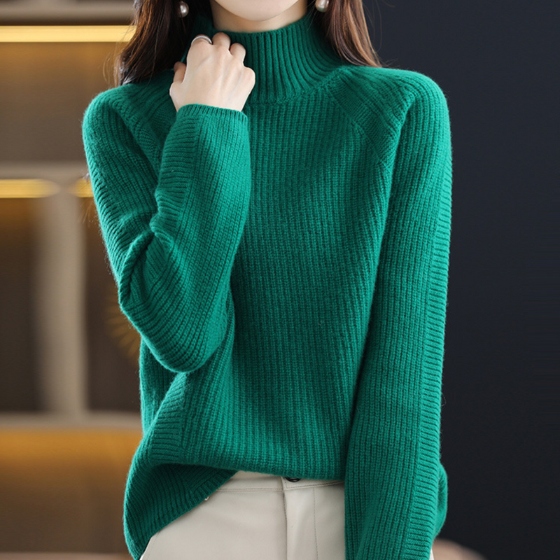 Valeria Wool Turtleneck
