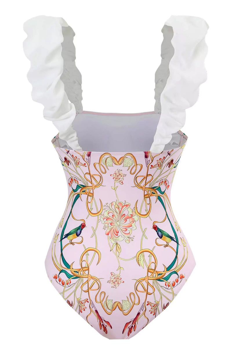 Maritza Halter Swimwear In Pink