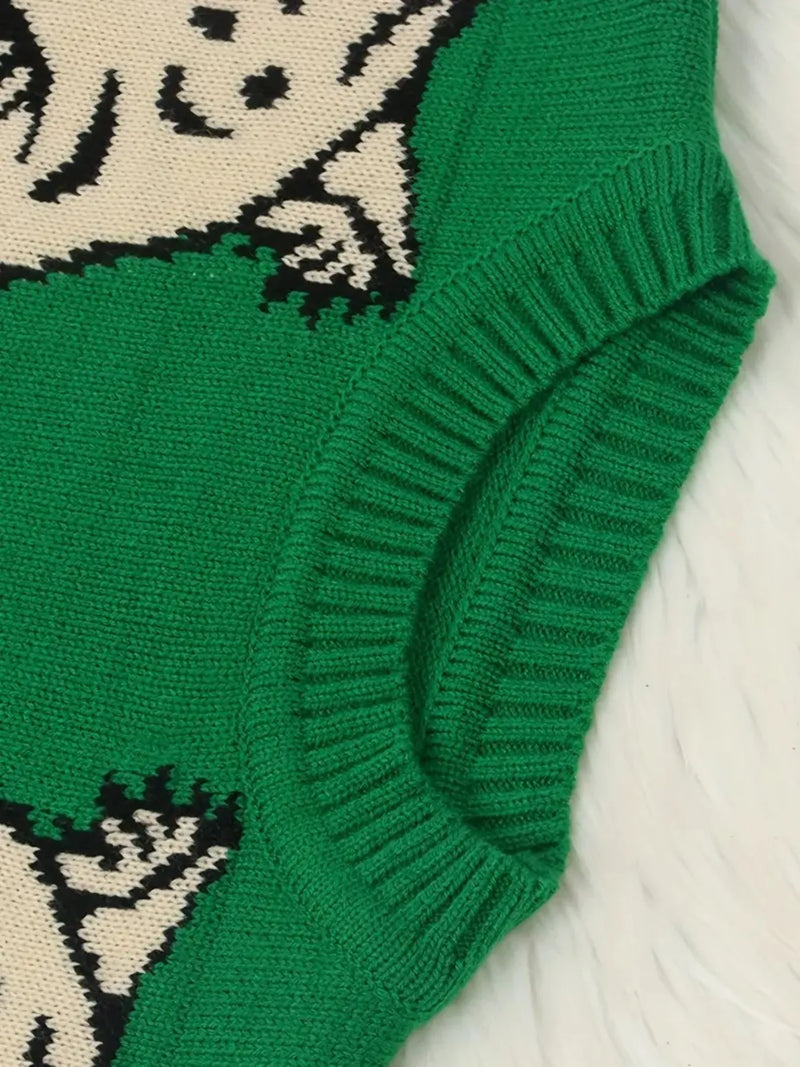 Leopard Round Neck Sweater