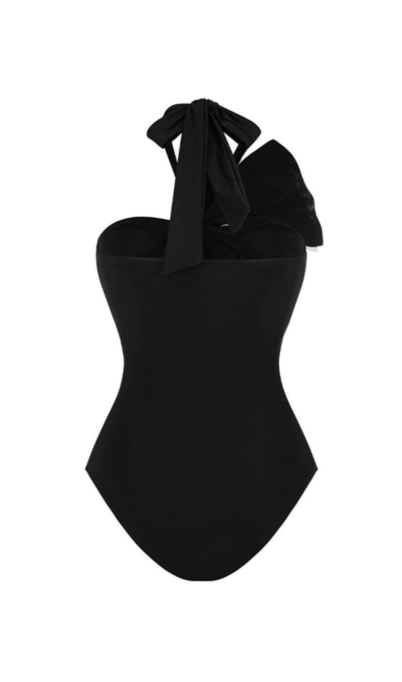 Yendri ruffle Color Block One Piece Swimsuit