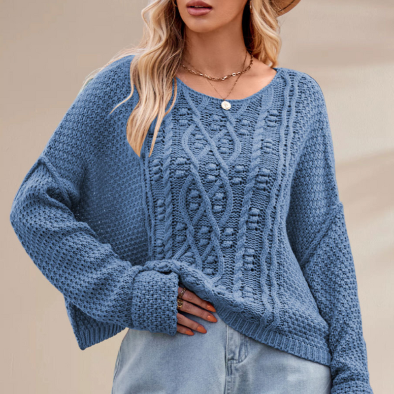 Sophia Cable Knit Sweater