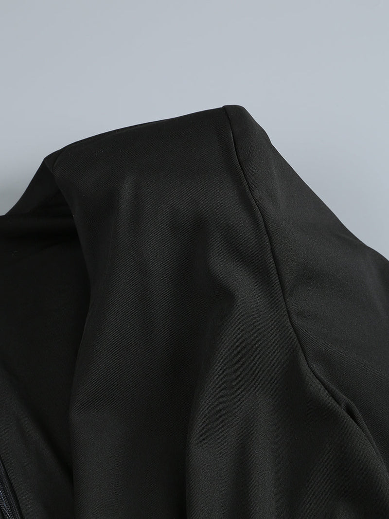 Winnie Floral-Embellished Crêpe Maxi Dress In Black