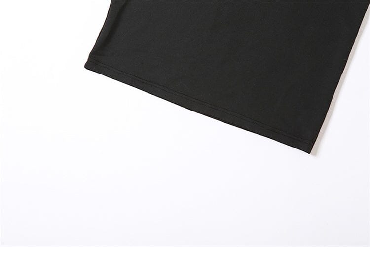 Makyah Cutout Chain Maxi Dress In Black