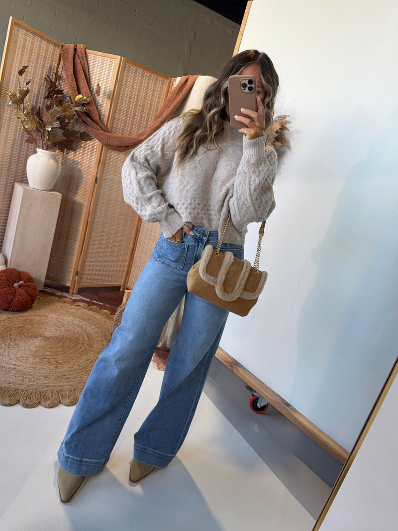 Aletta Kitten Heel Booties Sand