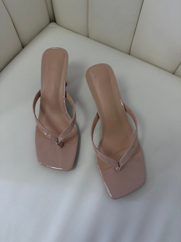 Align Me Kitten Heels Nude