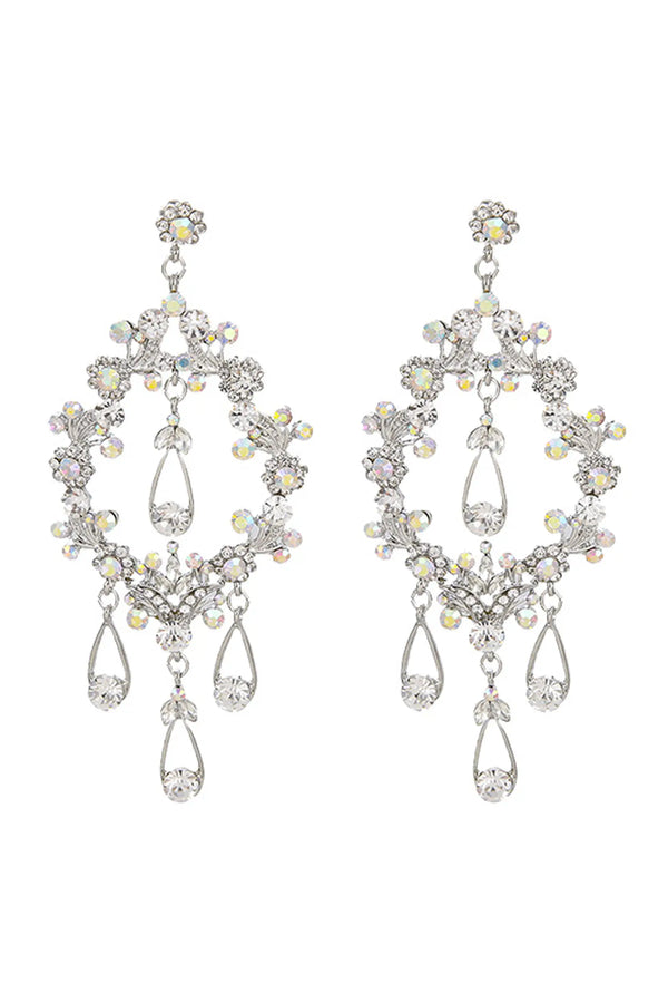 Titus Silver Diamond Earrings
