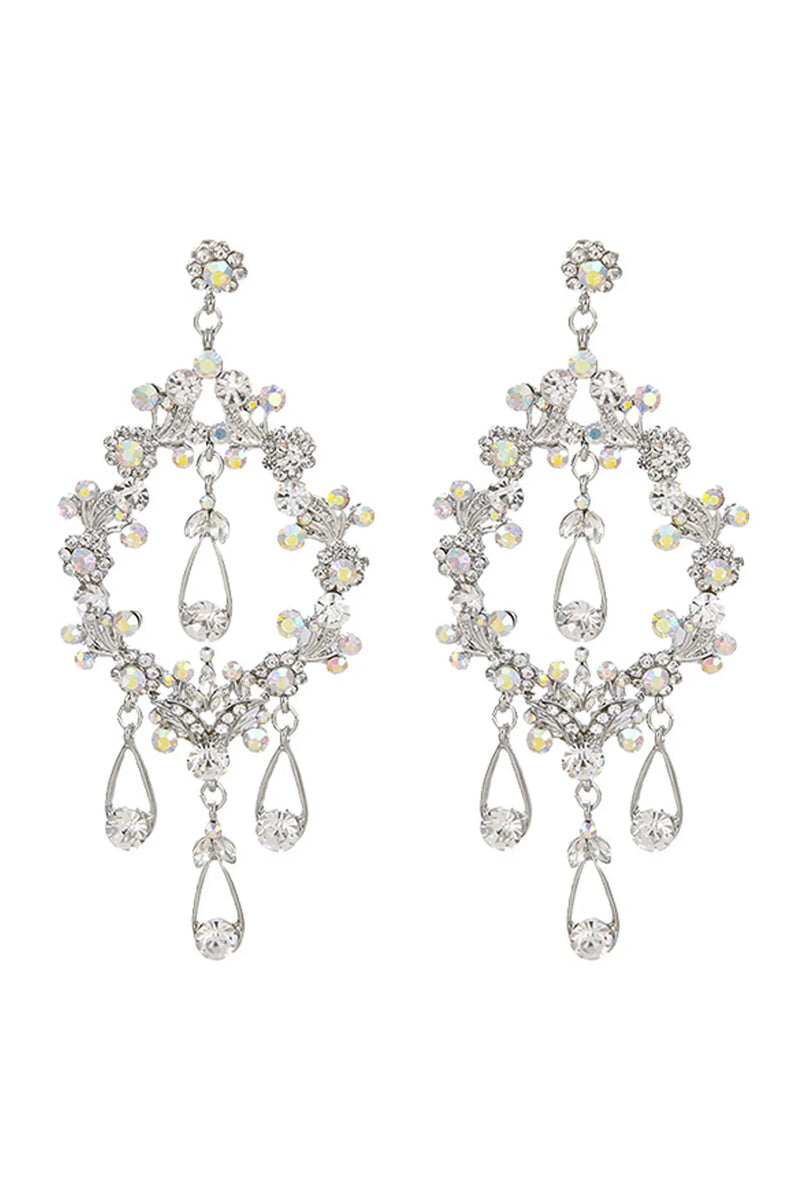 Titus Silver Diamond Earrings