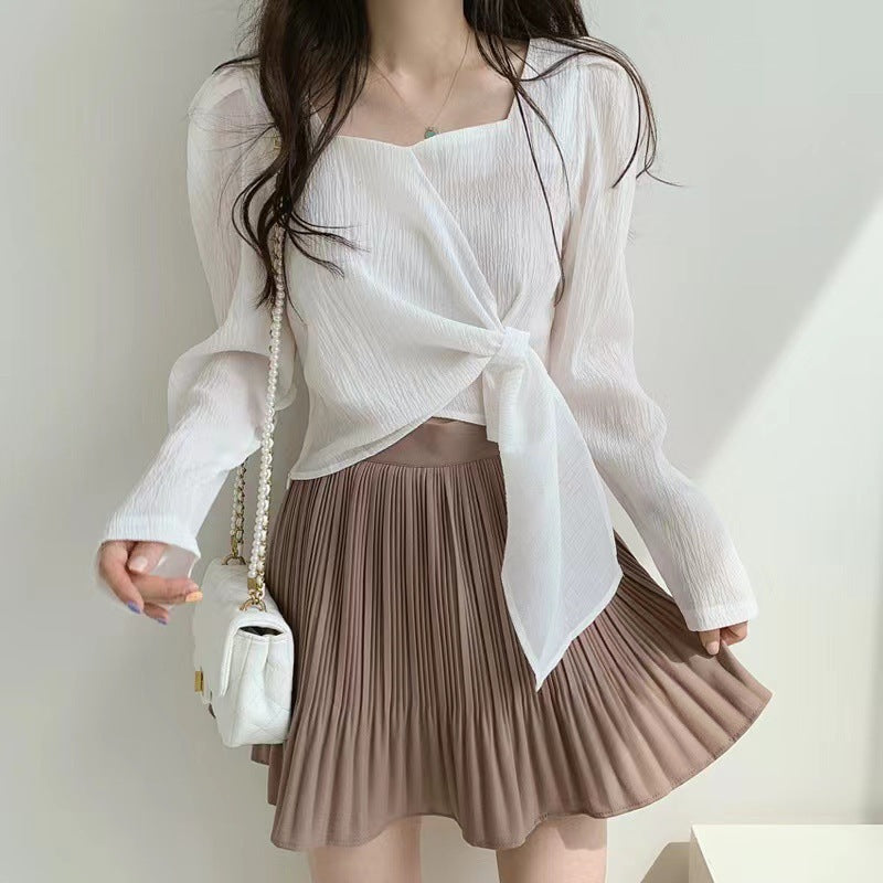 Elise Wrap Blouse