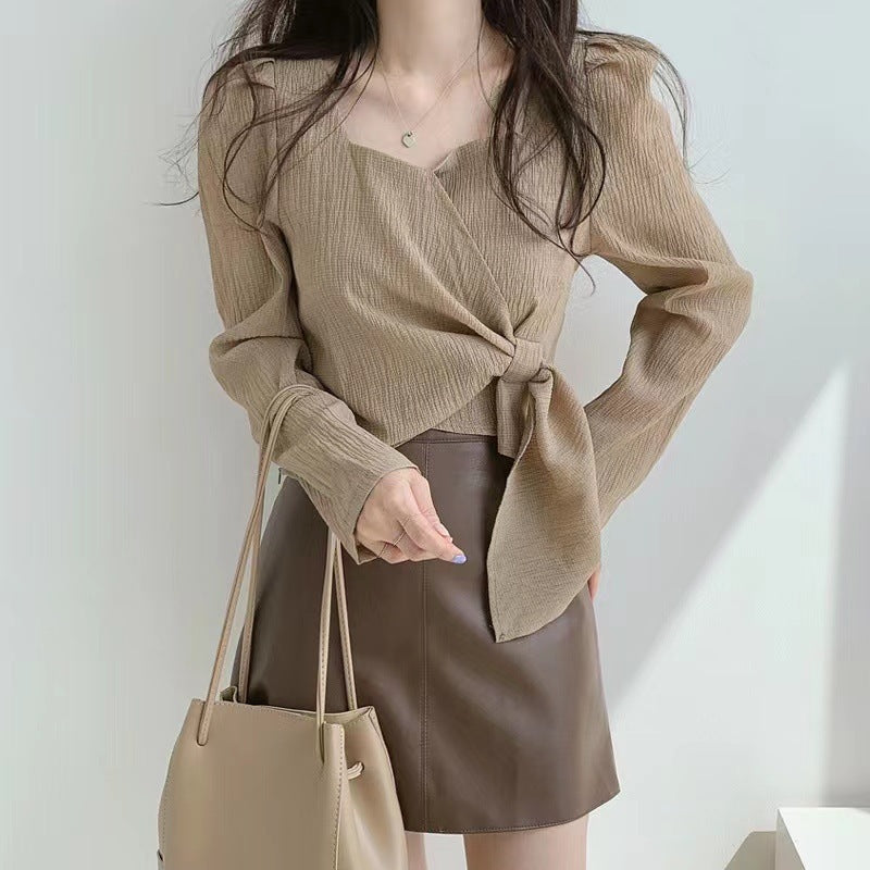 Elise Wrap Blouse