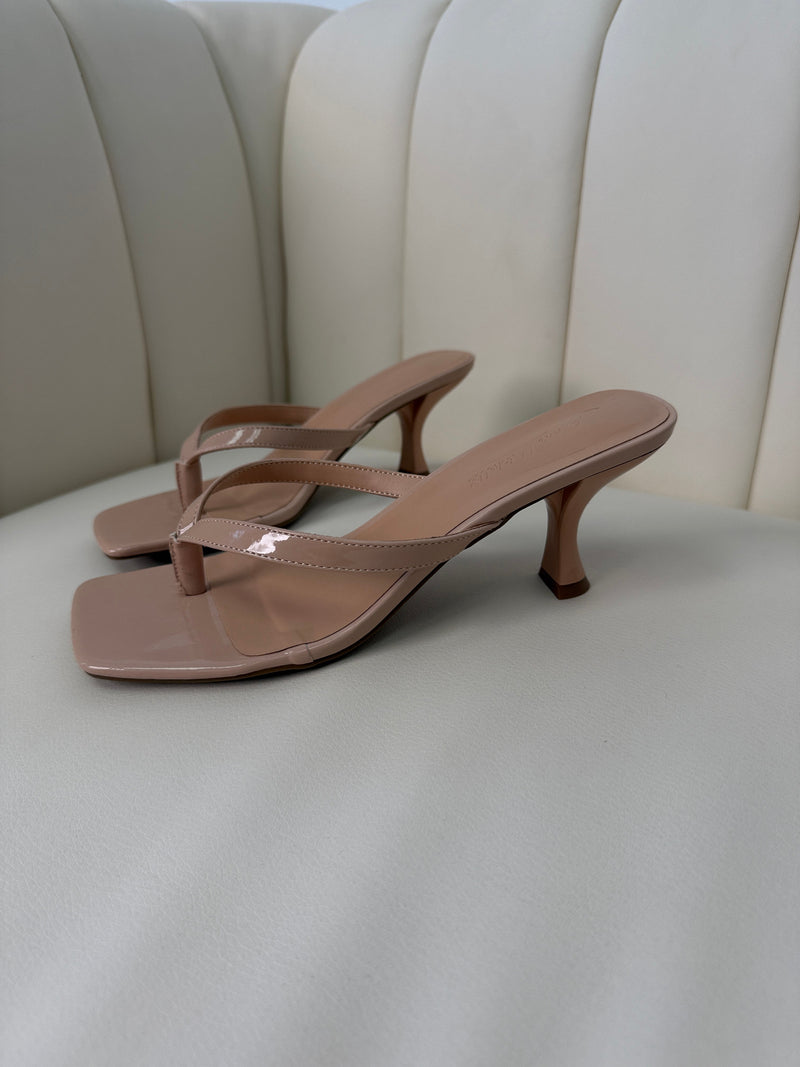 Align Me Kitten Heels Nude