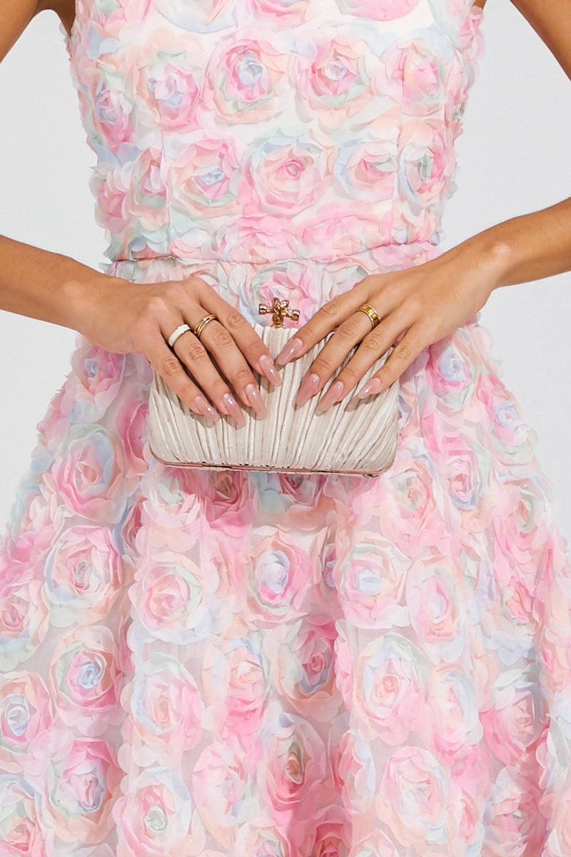 Myressa Apricot Square Bag