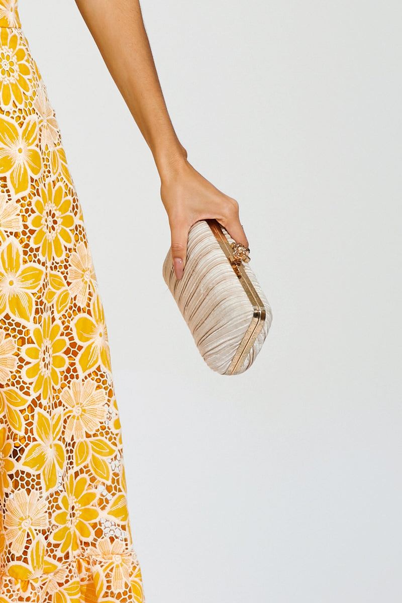 Myressa Apricot Square Bag