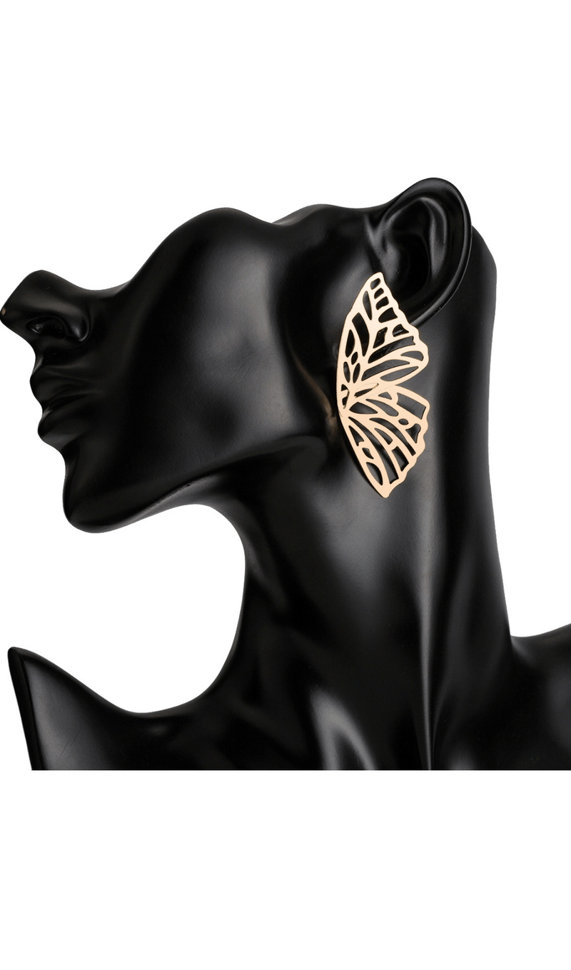 Molly Butterfly Alloy Earrings