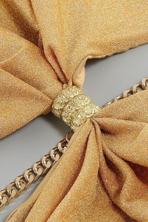 Naima Halter Backless Dress