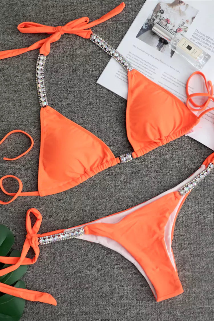 Rola Orange Diamond Bikini