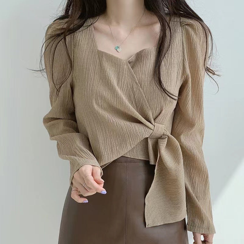 Elise Wrap Blouse