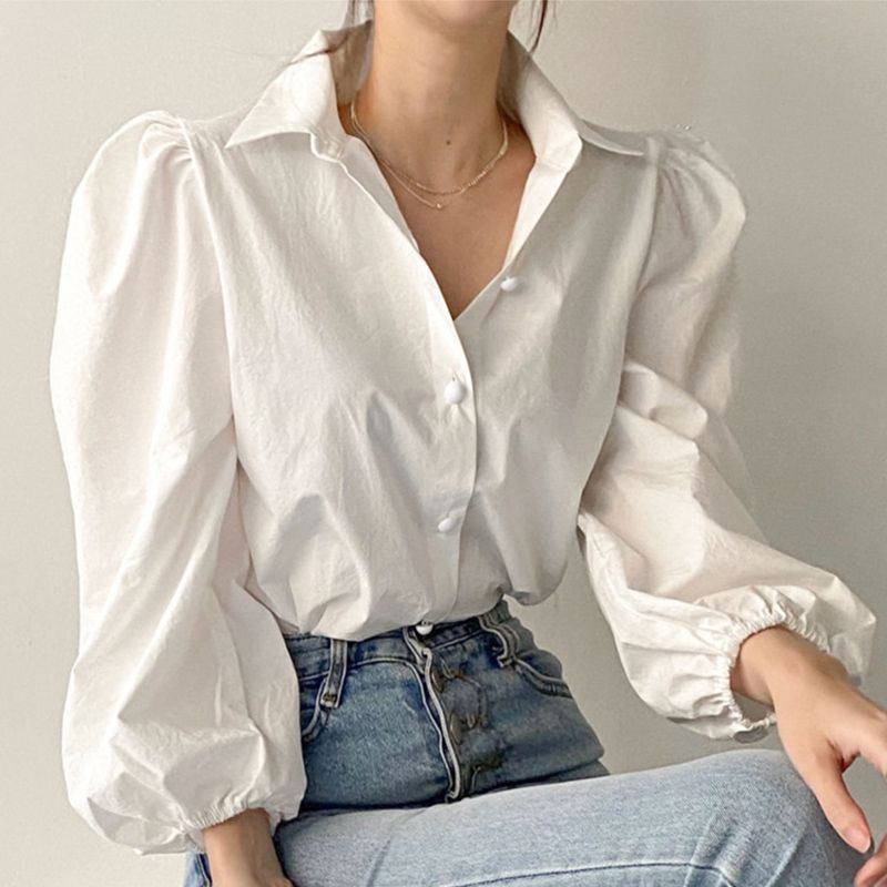 Evelyn Puff Sleeve Blouse