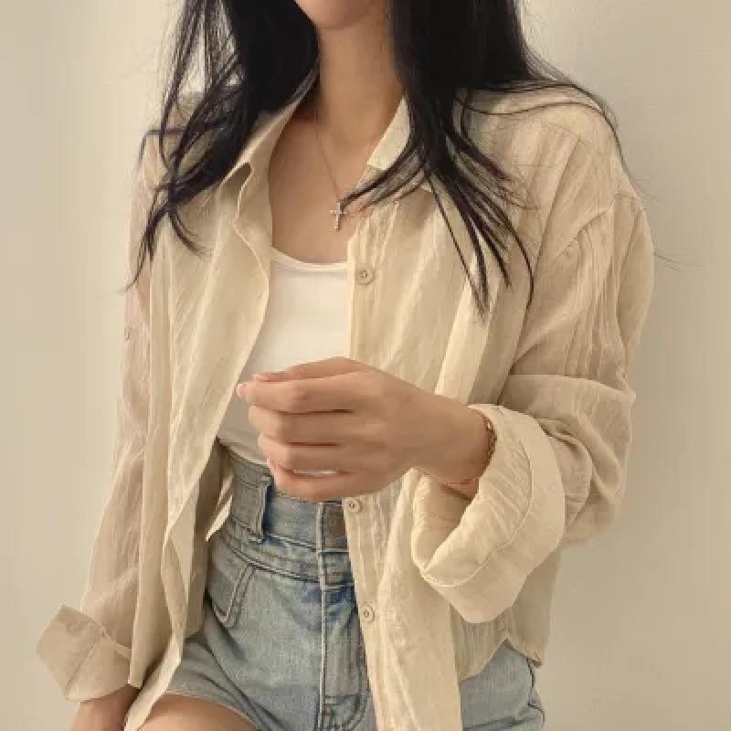 Claire Crinkled Blouse
