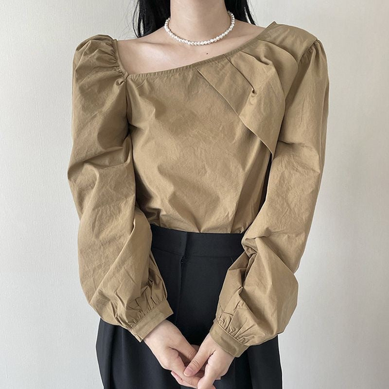 Clara Asymmetric Blouse