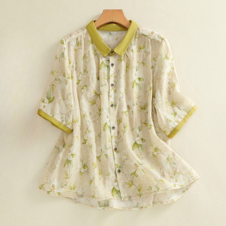 Iris Floral Blouse