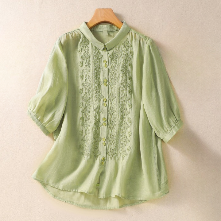 Jane Linen Blouse