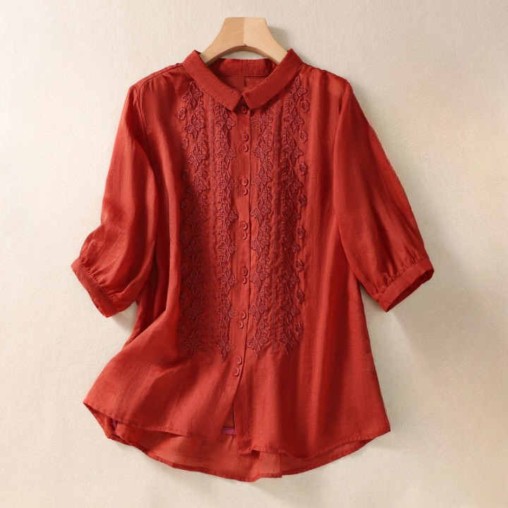 Jane Linen Blouse