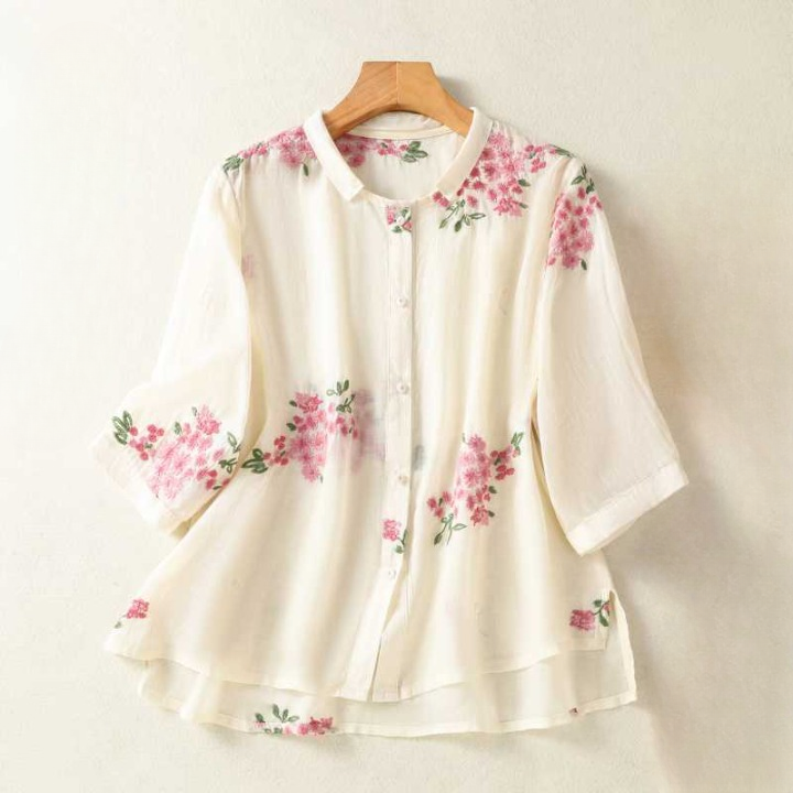 Rosemary Cotton Floral Blouse