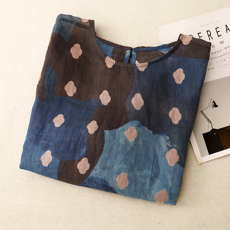 Marais Abstract Blouse