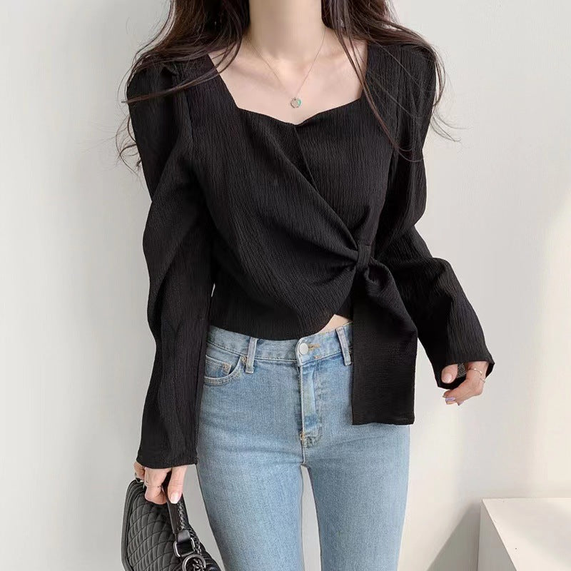 Elise Wrap Blouse