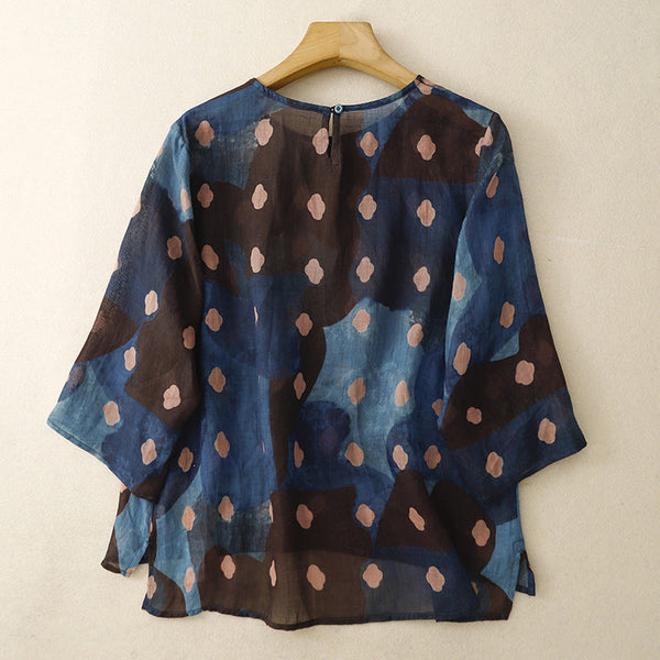 Marais Abstract Blouse